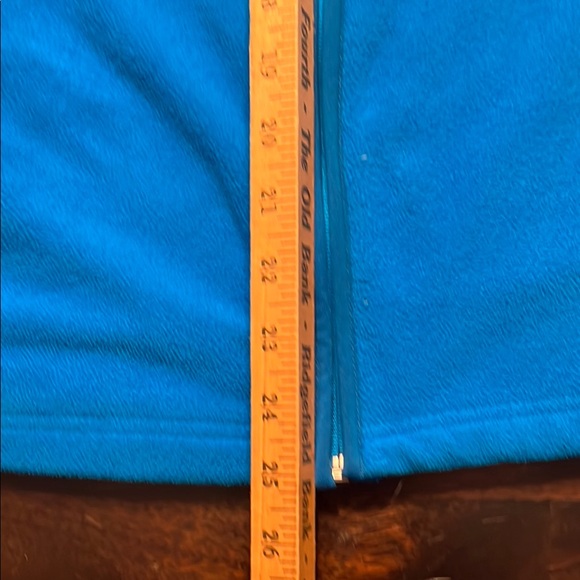 Lands’ End Women's Blue Sleeveless Fleece Vest, Size Large (14-16) - Picture 8 of 10